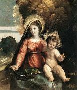Dosso Dossi Madonna and Child oil painting on canvas